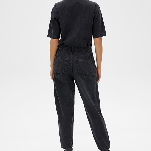 NWT MAVI Jeans DORIA JUMPSUIT Black Smoke Grey ROMPER Wide Overalls - Picture 2 of 6